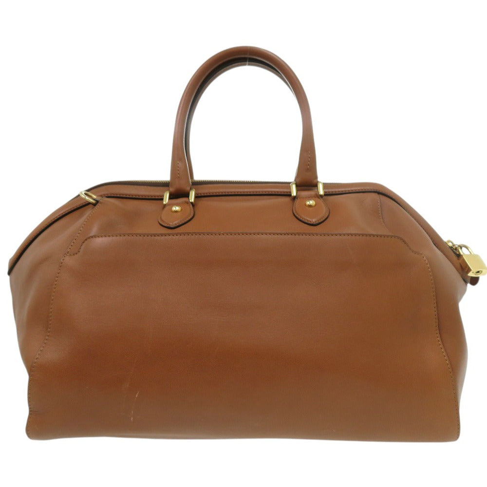 美品 ジェイアンドエムデヴィッドソン 2WAY 斜めがけ 肩がけ ハンドバッグ レザー ブラウン 0519【中古】J&M Davidson