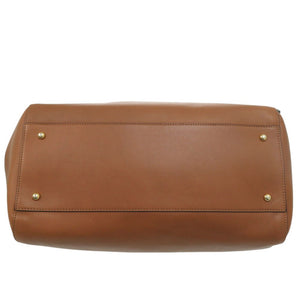 美品 ジェイアンドエムデヴィッドソン 2WAY 斜めがけ 肩がけ ハンドバッグ レザー ブラウン 0519【中古】J&M Davidson