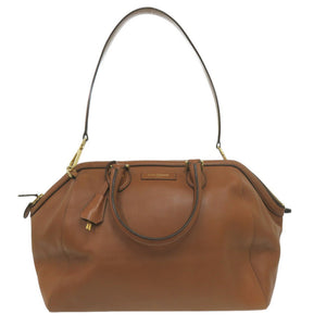 美品 ジェイアンドエムデヴィッドソン 2WAY 斜めがけ 肩がけ ハンドバッグ レザー ブラウン 0519【中古】J&M Davidson