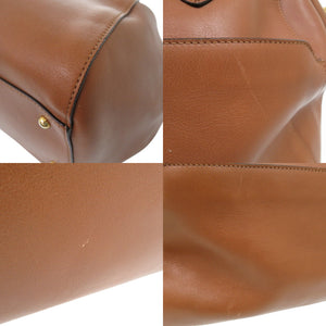 美品 ジェイアンドエムデヴィッドソン 2WAY 斜めがけ 肩がけ ハンドバッグ レザー ブラウン 0519【中古】J&M Davidson