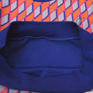 未使用 ルイ ヴィトン ダイヤモンド ダミエ スウェット RM222 総柄 ロゴ コットン オレンジ LV 0522【中古】LOUIS VUITTON