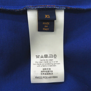 未使用 ルイ ヴィトン ダイヤモンド ダミエ スウェット RM222 総柄 ロゴ コットン オレンジ LV 0522【中古】LOUIS VUITTON