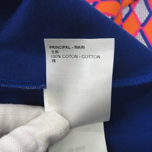 未使用 ルイ ヴィトン ダイヤモンド ダミエ スウェット RM222 総柄 ロゴ コットン オレンジ LV 0522【中古】LOUIS VUITTON