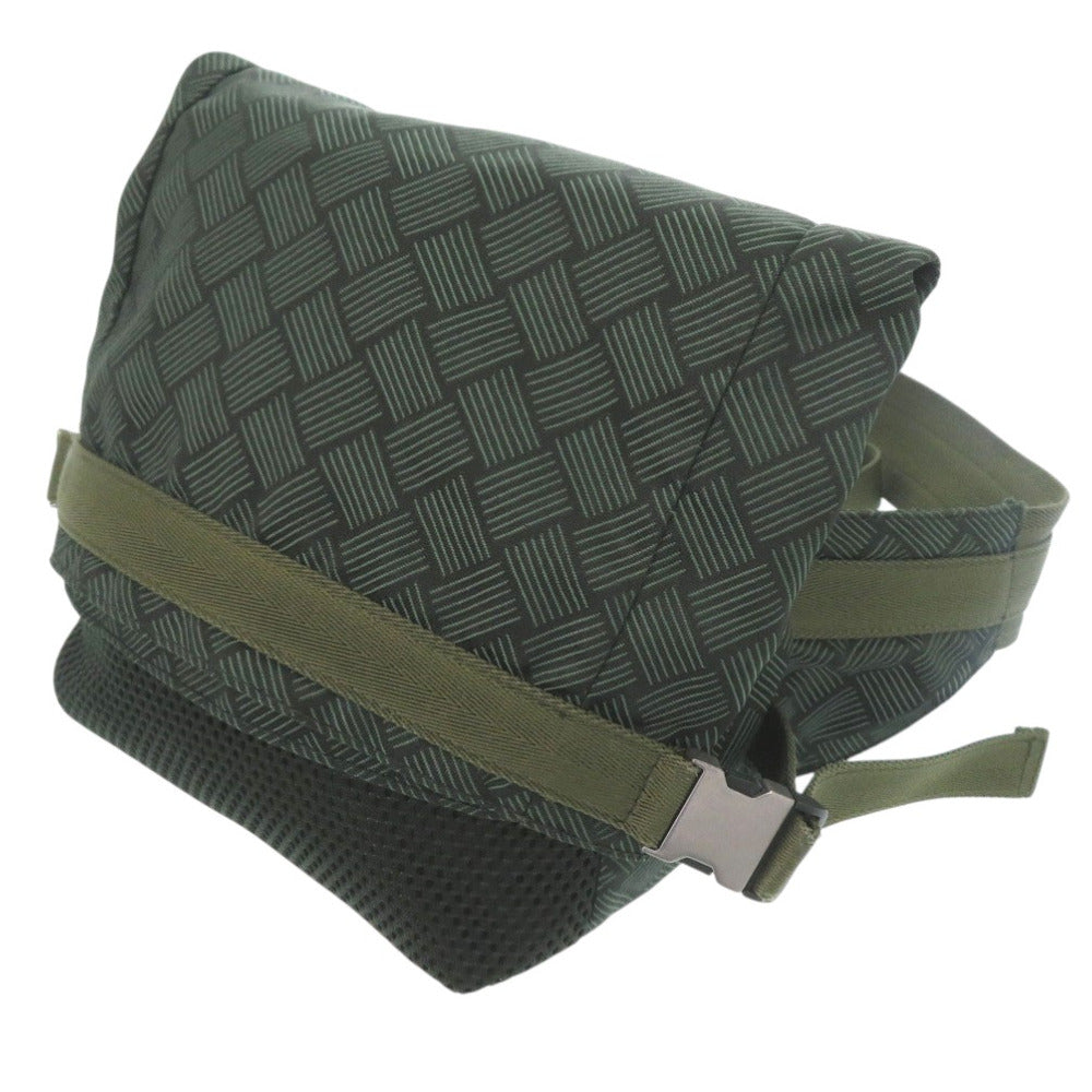 美品 ボッテガヴェネタ ナイロンボディバッグ ナイロン グリーン 0525【中古】BOTTEGAVENETA