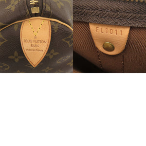 ルイ ヴィトン キーポル55 モノグラム M41424 ブラウン ボストンバッグ LV 0534【中古】LOUIS VUITTON