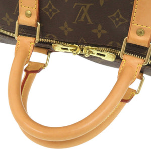 ルイ ヴィトン キーポル55 モノグラム M41424 ブラウン ボストンバッグ LV 0534【中古】LOUIS VUITTON