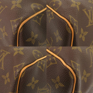ルイ ヴィトン キーポル55 モノグラム M41424 ブラウン ボストンバッグ LV 0534【中古】LOUIS VUITTON