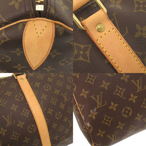 ルイ ヴィトン キーポル55 モノグラム M41424 ブラウン ボストンバッグ LV 0534【中古】LOUIS VUITTON