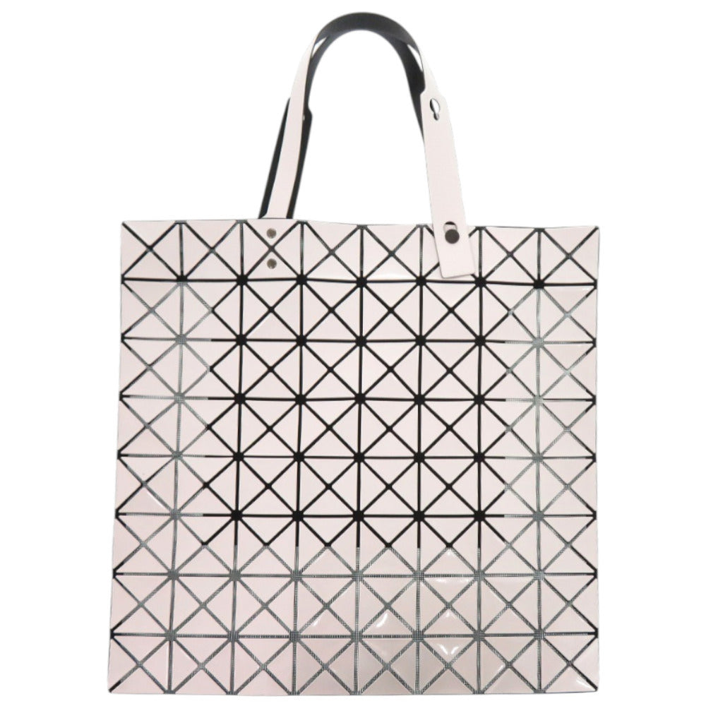 美品 イッセイミヤケ BAOBAO バオバオ LUCENT PRO-3 BB53-AG071-1 PVC ホワイト 白 トートバッグ 0559【中古】ISSEY MIYAKE