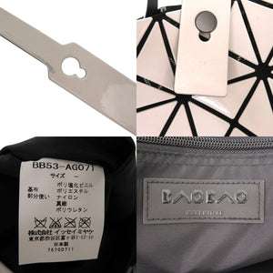 美品 イッセイミヤケ BAOBAO バオバオ LUCENT PRO-3 BB53-AG071-1 PVC ホワイト 白 トートバッグ 0559【中古】ISSEY MIYAKE