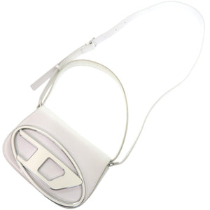 美品 ディーゼル ワンショルダー 1DR ワンダー クロスボディ RN93243 CA25594 レザー ホワイト 白 ショルダーバッグ 0563【中古】DIESEL