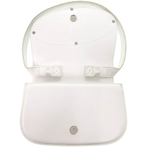 美品 ディーゼル ワンショルダー 1DR ワンダー クロスボディ RN93243 CA25594 レザー ホワイト 白 ショルダーバッグ 0563【中古】DIESEL