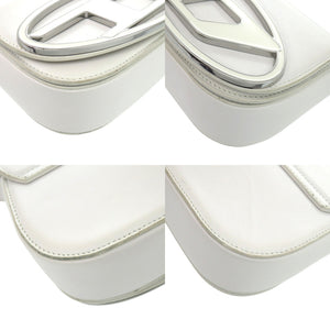 美品 ディーゼル ワンショルダー 1DR ワンダー クロスボディ RN93243 CA25594 レザー ホワイト 白 ショルダーバッグ 0563【中古】DIESEL