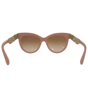 新品同様 ドルチェアンドガッバーナ Filigrana Matte Powder サングラス キャットアイズ DG 4211 258513 プラスチック ピンク 0575【中古】DOLCE&GABBANA