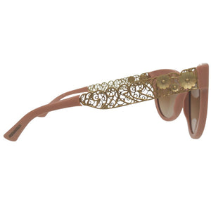 新品同様 ドルチェアンドガッバーナ Filigrana Matte Powder サングラス キャットアイズ DG 4211 258513 プラスチック ピンク 0575【中古】DOLCE&GABBANA