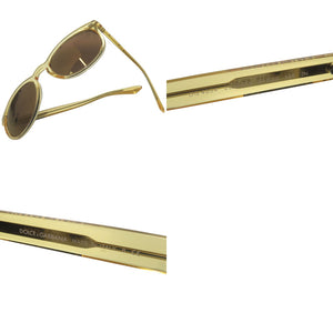 美品 ドルチェアンドガッバーナ フルフレーム サングラス DG 4254 2825/F9 プラスチック イエロー 0576【中古】DOLCE&GABBANA