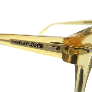 美品 ドルチェアンドガッバーナ フルフレーム サングラス DG 4254 2825/F9 プラスチック イエロー 0576【中古】DOLCE&GABBANA
