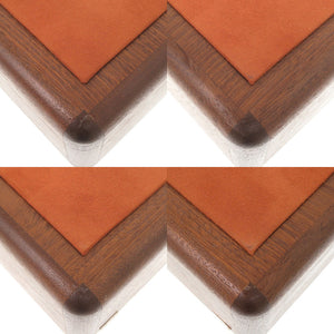 未使用 エルメス コフレ カザック メキシコ庭園のフェラン エバーカラー ヴォーエプソン マホガニーウッド ブルーデマルテ ブラウン 時計ボックス 0591【中古】HERMES