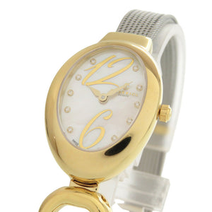 未使用 シャリオール マリーオルガ 10Pダイヤ MOY.570.002 SS ホワイトシェル 白文字盤 クオーツ 腕時計 0599【中古】CHARRIOL