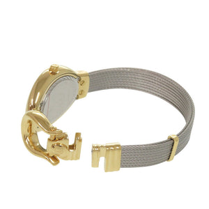 未使用 シャリオール マリーオルガ 10Pダイヤ MOY.570.002 SS ホワイトシェル 白文字盤 クオーツ 腕時計 0599【中古】CHARRIOL