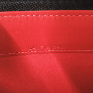 美品 クリスチャンルブタン ラウンドファスナー パネトーネ スタッズ レザー グレー 長財布 0613【中古】Christian Louboutin