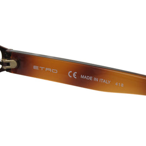 未使用品 エトロ ET112SK 281 60□19 130 #3 メタル ブラウン 茶 サングラス 0618【中古】ETRO