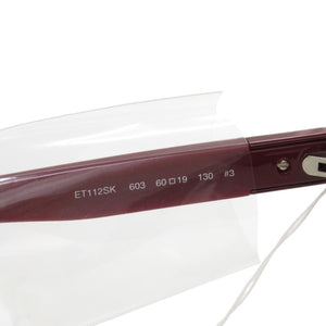 未使用品 エトロ ET112SK 603 60□19 130 #3 メタル パープル 紫 サングラス 0619【中古】ETRO