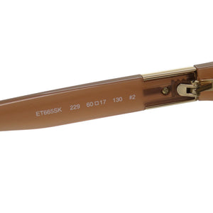 未使用品 エトロ ET665SK 229 60□17 130 #2 メタル ピンク サングラス 0622【中古】ETRO