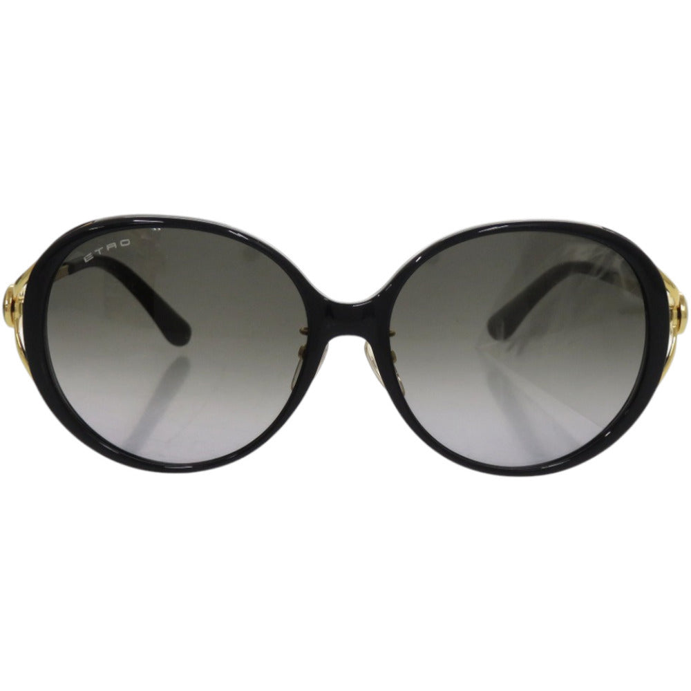 未使用品 エトロ ET668SK 001 60□16 130 #3 メタル ブラック 黒 サングラス 0625【中古】ETRO