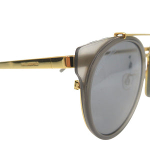 未使用品 カール ラガーフェルド ツーブリッジ サングラス KL944SK アセテート メタル グレー 0630【中古】KARL LAGERFELD