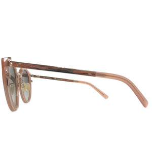 未使用品 カール ラガーフェルド ツーブリッジ サングラス KL944SK アセテート メタル ピンクベージュ 0632【中古】KARL LAGERFELD