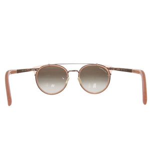 未使用品 カール ラガーフェルド ツーブリッジ サングラス KL944SK アセテート メタル ピンクベージュ 0632【中古】KARL LAGERFELD