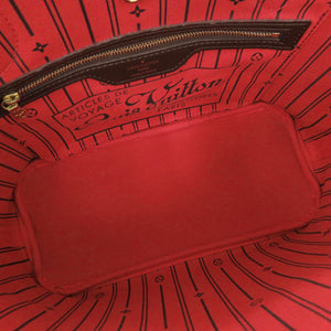 ルイ ヴィトン ネヴァーフルPM ダミエ N51109 ブラウン トートバッグ LV 0647【中古】LOUIS VUITTON