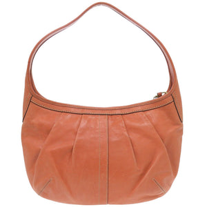 コーチ ワンショルダー 12235 レザー オレンジ ショルダーバッグ 0672【中古】COACH