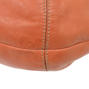 コーチ ワンショルダー 12235 レザー オレンジ ショルダーバッグ 0672【中古】COACH