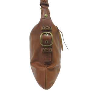 コーチ ワンショルダー レザー ブラウン ショルダーバッグ 茶 0681【中古】COACH