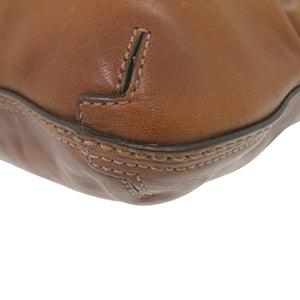 コーチ ワンショルダー レザー ブラウン ショルダーバッグ 茶 0681【中古】COACH