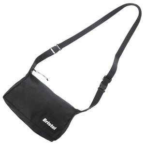 美品 ブリストル ポリエステル ブラック ショルダーバッグ 黒 0729【中古】Bristol