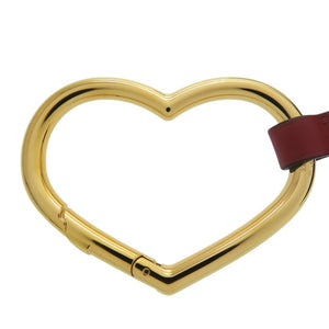 新品同様 エルメス オ クール デュ フォーブル ネックレス ヴォースウィフト ルージュグレナ W刻印 チョーカー クロシェット 0743【中古】HERMES