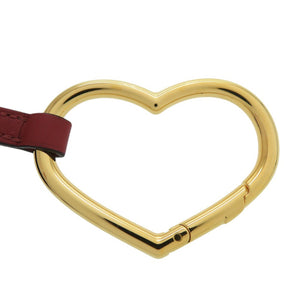 新品同様 エルメス オ クール デュ フォーブル ネックレス ヴォースウィフト ルージュグレナ W刻印 チョーカー クロシェット 0743【中古】HERMES