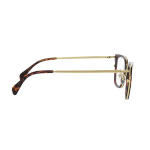 新品同様 セリーヌ メガネフレーム CL50002U プラスチック ブラウン ゴールド 0810【中古】CELINE