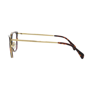 新品同様 セリーヌ メガネフレーム CL50002U プラスチック ブラウン ゴールド 0810【中古】CELINE