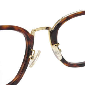 新品同様 セリーヌ メガネフレーム CL50002U プラスチック ブラウン ゴールド 0810【中古】CELINE