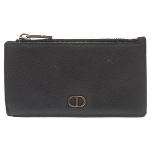 ディオール CD Icon レザー ブラック フラグメントケース カードケース 黒 0816【中古】Dior