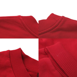 美品 ドルチェアンドガッバーナ クロップド コットン レッド スウェット セーター 赤 0822【中古】DOLCE&GABBANA