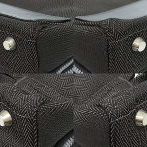 ポールスミス 2WAY キャンバス ブラック ビジネスバッグ ブリーフケース 黒 0849【中古】Paul Smith