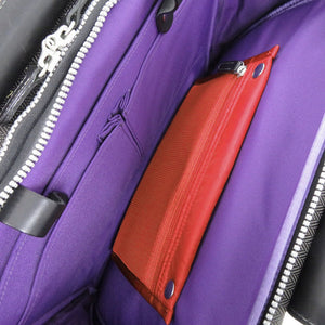 ポールスミス 2WAY キャンバス ブラック ビジネスバッグ ブリーフケース 黒 0849【中古】Paul Smith