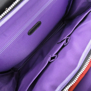 ポールスミス 2WAY キャンバス ブラック ビジネスバッグ ブリーフケース 黒 0849【中古】Paul Smith