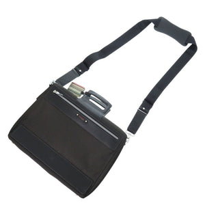 ポールスミス 2WAY キャンバス ブラック ビジネスバッグ ブリーフケース 黒 0849【中古】Paul Smith