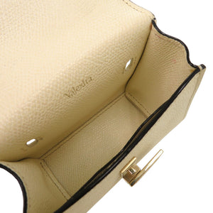 新品同様 ヴァレクストラ 2WAY イジィデ ベルト 525044 レザー ホワイト 白 ショルダーバッグ 0858【中古】Valextra